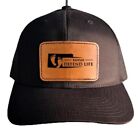Kansas Defend Life Leather Patch Hat Pro-Life Hat Black