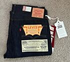LEVIS VINTAGE CLOTHING LVC 1955 501XX RIGID 36x34 NWT JAPAN MADE SELVEDGE REDLIN