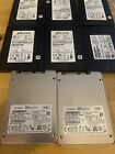LOT OF 8- 256GB M.2 2280 SATA SSD - Internal Solid State Drives Major Brands