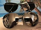 AIR FORCE Aviator Sunglasses Extra Large Mirrored Lenses  XXL