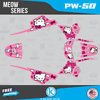 Graphics Kit for Yamaha PW50 (1990-2023) PW-50 PW 50 Meow series - Pink