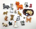 Miniature Cat Kitten Vintage Figurines Lot of 19 for Dioramas, Crafts, Playtime