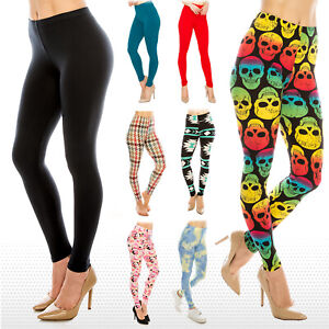 Womens Buttery Ultra Soft Premium Leggings (Patterned and Solid) *FREE SHIPPING*