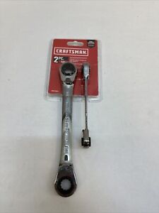 CRAFTSMAN Ratchet Wrench Set, SAE, 2Piece with Ratcheting Box End (CMMT12073)