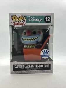 Funko POP! Clown In Jack-In-The-Box Cart Trains #12 Funko Shop Exclusive Vaulted