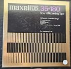 Maxell UD 35-180 Sound Recording Tape 3600' 10.5