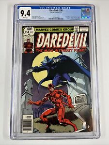 Daredevil #158 CGC 9.4 (1979) 1st Frank Miller Art on Title | Marvel Comics
