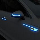 Car Reflective Carbon Fiber Car Exterior Warning Decal Sticker Kit Accessories (For: 2014 Audi Q7)