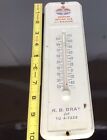 Vintage 1960s Standard American Heating Oil Wall Thermometer Works great