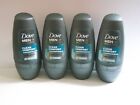 (4) Dove Men Care Clean Comfort Roll-On Deodorant Antiperspirant 50 ml each