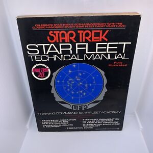 STAR TREK STAR FLEET TECHNICAL MANUAL 1986 20TH ANNIVERSARY EDITION