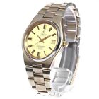 OMEGA Seamaster Cosmic 2000 Date Automatic Winding Men's Wristwatch Gold Dial