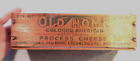 Old Home Creameries Colored American Cheese - 2 Pound Wood Box - Minneapolis, Mn