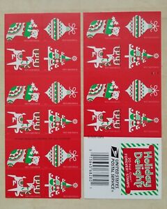 US Holiday Delights Forever Stamps Booklet of 20  2020 MNH