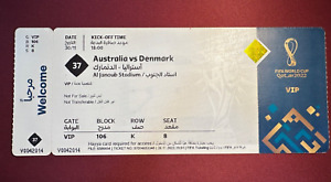 FIFA Qatar 2022 VIP Ticket Match# 37 Australia Vs. Denmark World Cup