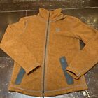 66 Degrees North Iceland Esja Graphic Brown OJ Zipped Sweater Jacket Wool Size L