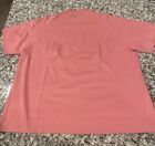 Sag Harbor women's size 1X mock neck sweater pink color short sleeves