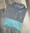 ADIDAS Performance Golf Polo Shirt Mens 2XL Blue Short Sleeve Shirt XXL