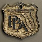 PBA FLORIDA LAW ENFORCEMENT SUPPORTER CAR GOLD POLICE LICENSE TAG SHIELD PLATE