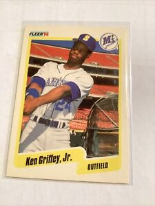 1990 Fleer #513 Ken Griffey Jr  Seattle Mariners  Mint Condition