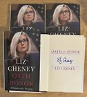 SIGNED Oath and Honor A Memoir and a Warning by Liz Cheney 1st COA Donald Trump