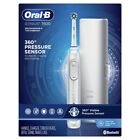 Oral-B 7500 Electric Toothbrush with Replacement Brush Heads and Travel Case, Wh