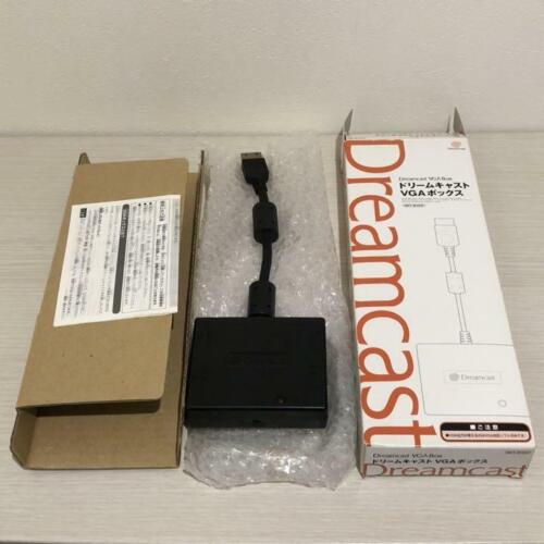DC VGA BOX HKT-8100 For SEGA Dreamcast Boxed Made in Japan Video Game