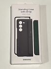 GENUINE Samsung Standing Case with Strap for Galaxy Z Fold5 - Graphite OPEN BOX