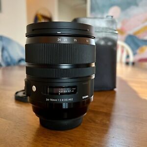 Sigma 24-70mm f/2.8 DG OS HSM Art Lens for Canon EF Mount Full Frame Coverage