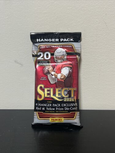 New Listing2021 Panini Select Football Hanger Pack NFL Red & Yellow Prizm Sealed Brand New!