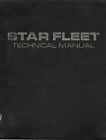 Star Trek Star Fleet Hardcover Technical Manual Book 1975 1st Print, No Insert