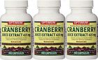 Optimum Cranberry Juice Extract, 425 Mg Capsules, 100ct ( 3 pack ) ^