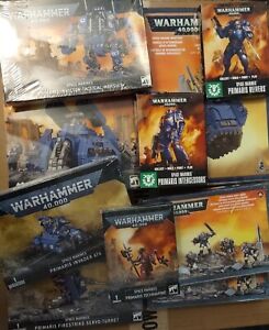 Warhammer 40k - Space Marines Lot - Techmarine, Scouts, Invcitor, Invader & MORE