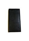 Polo Ralph Lauren Leather Narrow Wallet in Black #405166362001 NWT