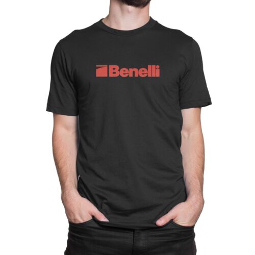 Retro Benelli Shotgun Hunting Men's T-Shirt S-2XL