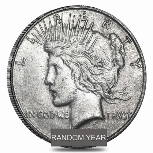 1922-1935 Peace Silver Dollar VG-XF (Random Year)