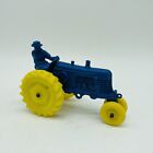 Vintage Blue Toy Tractor Made in USA