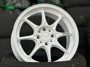 New 16x7J AOW CE28 WHITE Flow Formed (4 Wheel) 4x100 FIT FOR HONDA TOYOTA MAZDA