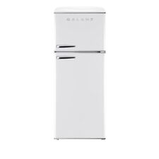 Galanz 10 cu. ft. Frost Free Top Freezer Refrigerator in Milkshake White