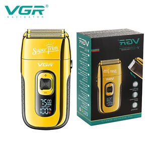 VGR Electric Shaver Trimmer Rechargeable Razor Hair Beard Shaving Machine V-332