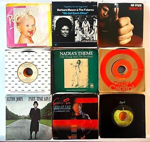 45 RPM's of the '70s: Part 2 - YOU PICK - Pop-Rock-Soul/R&B-Country-Novelty
