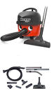 Numatic HVR200A Henry Hi Power Canister Vacuum Cleaner Red with Auto Save Techno