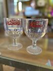 New ListingVINTAGE Set of HAMMS Hamm’s Land of Sky Blue Waters Beer Glass Goblets