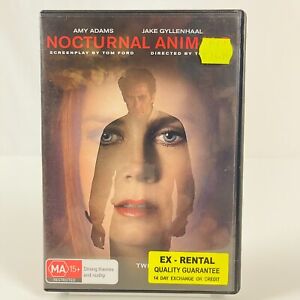 Nocturnal Animals (DVD, 2016) Amy Adams Drama - Ex Rental Region 4