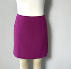 Ann Taylor Skirt Size 12 Mini Womens Purple Career Going Out Casual Lightweight