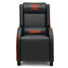 Massage Gaming Recliner Chair with Headrest and Adjustable Backrest for Home