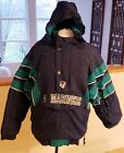 Vintage Starter Seatle Mariners MLB Hooded Zip Pullover Puffer Jacket Size Large