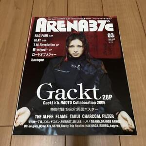 gackt Gackt ARENA37℃ Arena Thirty Seven poster included