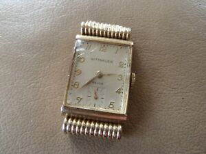 Vintage Wristwatch - Men - Wittnauer - 17 Jewel - Runs