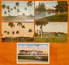 VINTAGE Havana HABANA BILTMORE YACHT COUNTRY Golf CLUB Postcards (5x) CUBA 1920s
